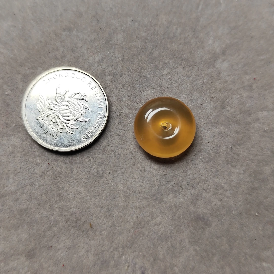 鱼惊石#安扣#挂绳红黑可选