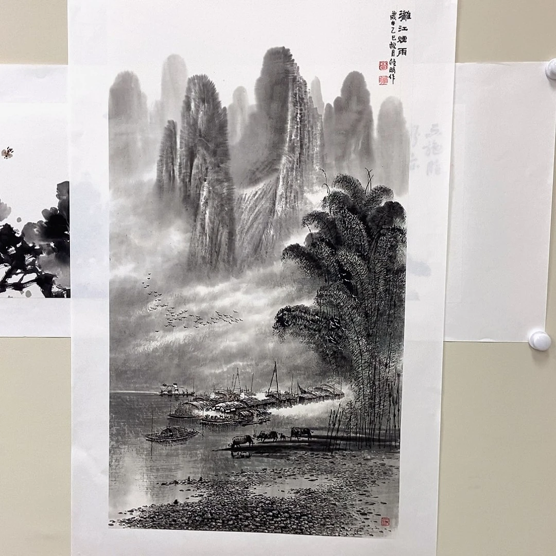 国画莫桂明三尺精品佳作