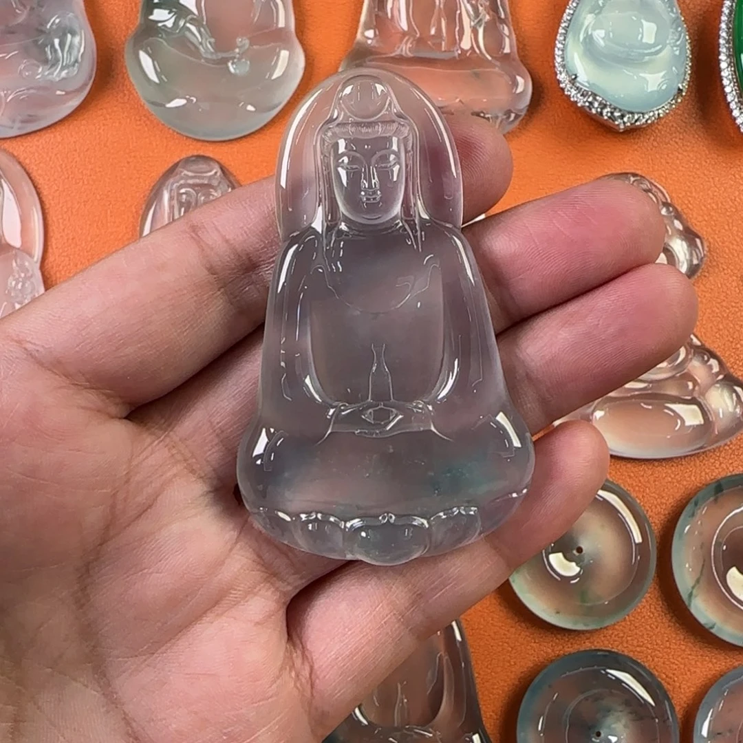 定制翡翠未镶嵌天然