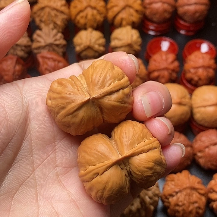 @***贝文玩核桃吊坠连体