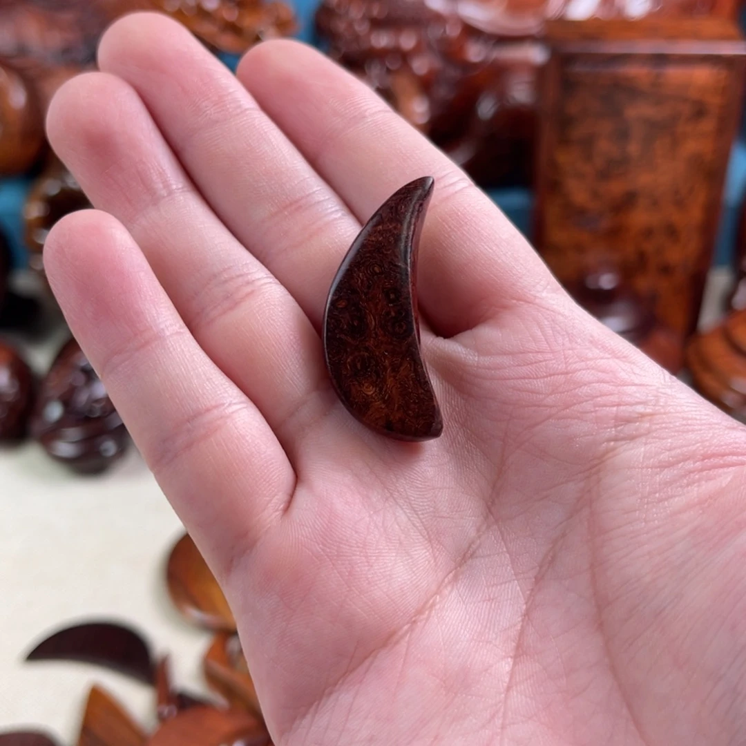 把件黄花梨/降香黄檀活*月牙