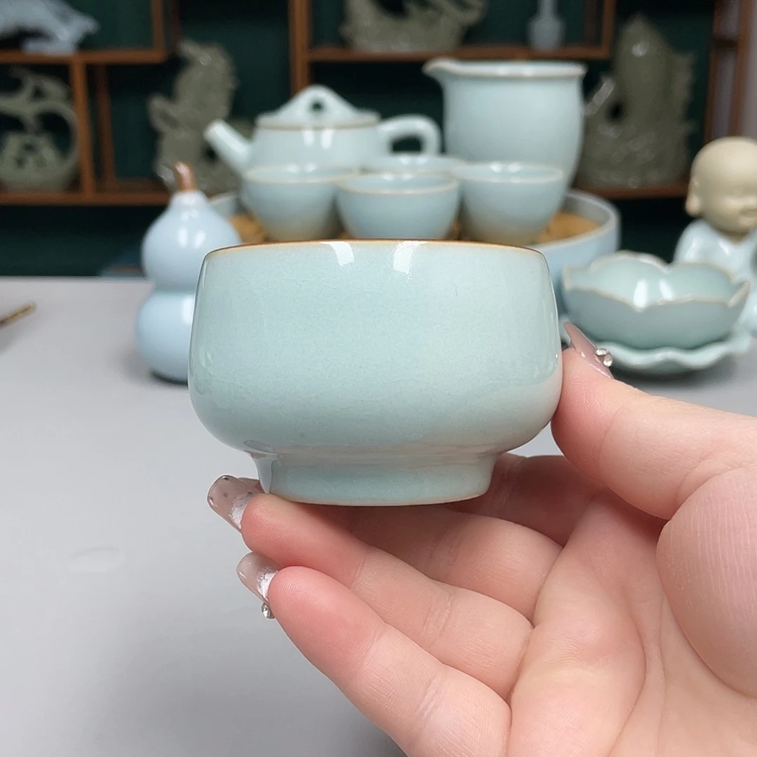 瓷赵琳老师禅定杯带礼盒