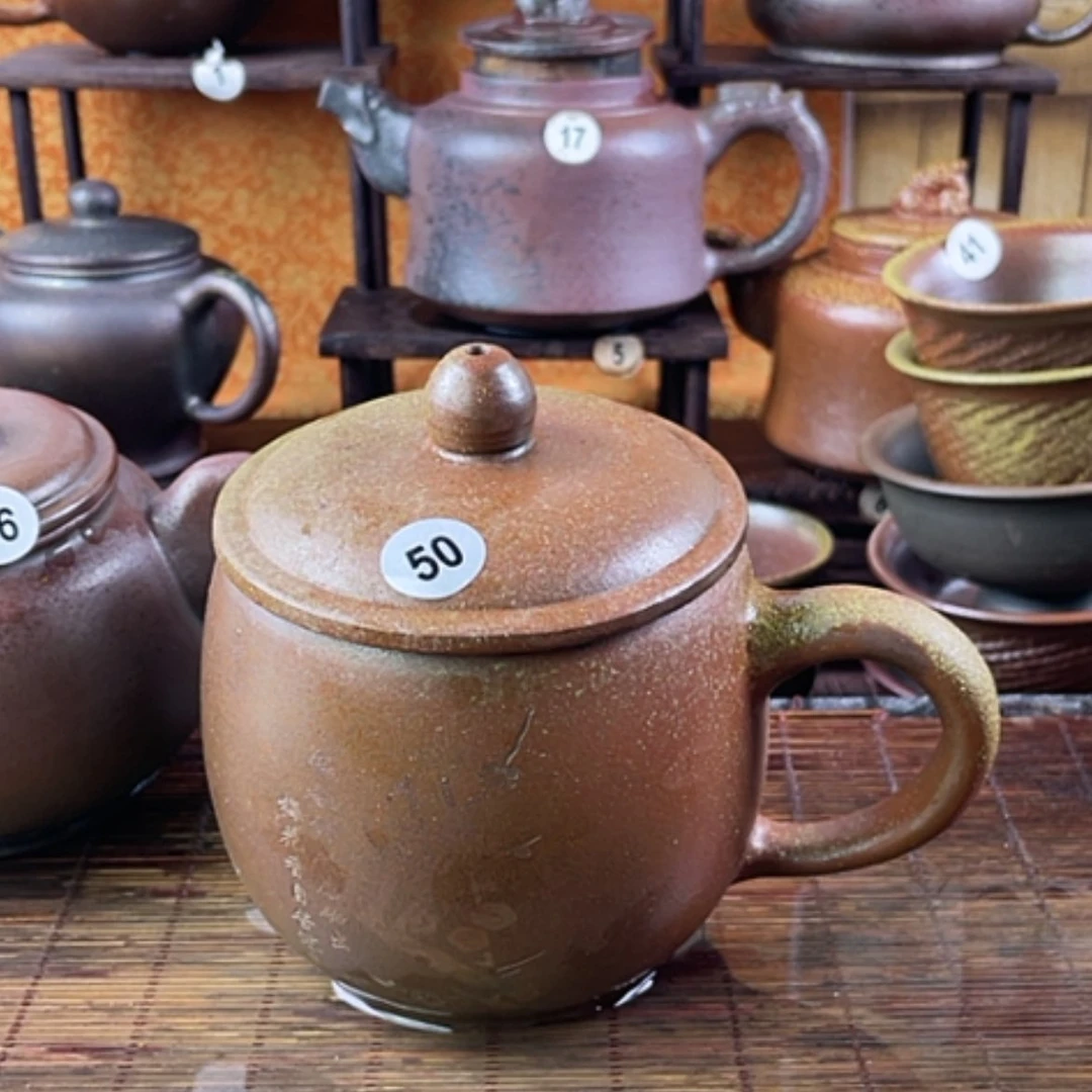 【闪购商品】今****人柴烧盖杯350毫升微瑕福利