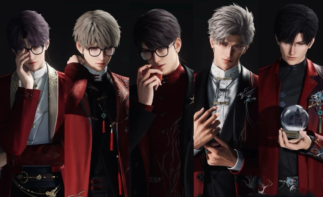 恋与深空4寸亚克力新人首单拍一拆二黎深秦彻祁煜沈星回夏以昼