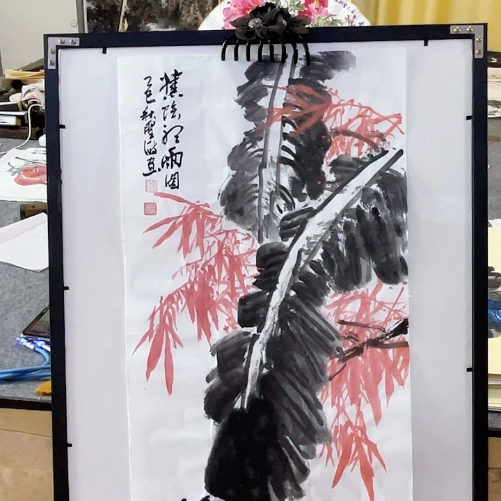 国画张圣敏先生纯手绘作品