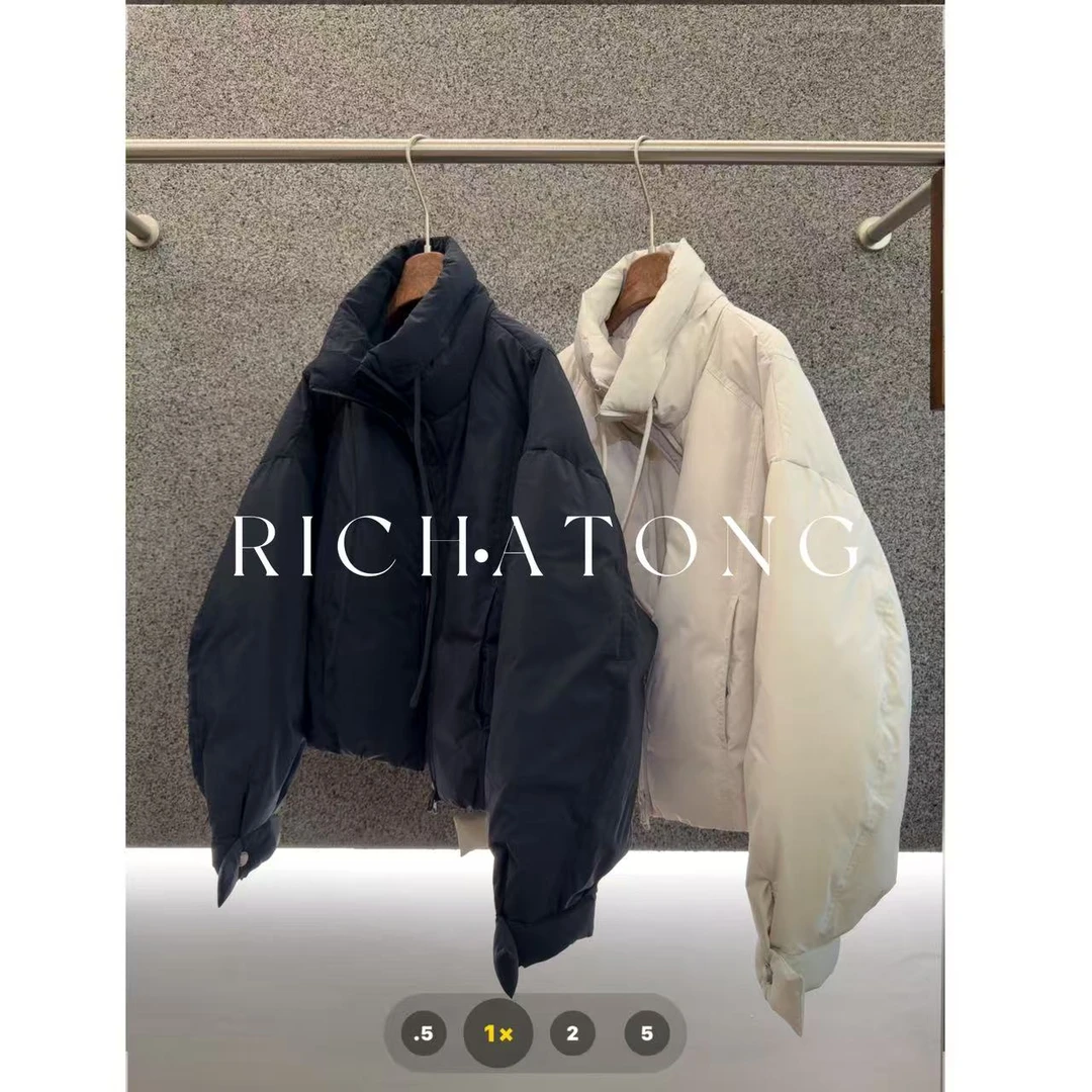 RICH ATONG.-【札幌深冬】-2025高充绒蓬松90白鸭绒羽绒服1019-40
