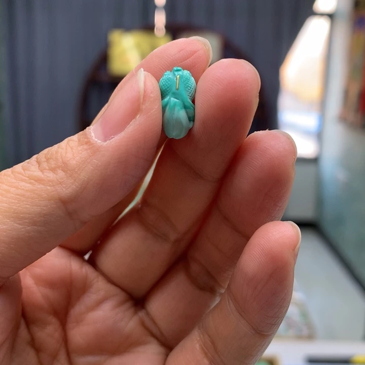 绿松石未镶嵌配饰