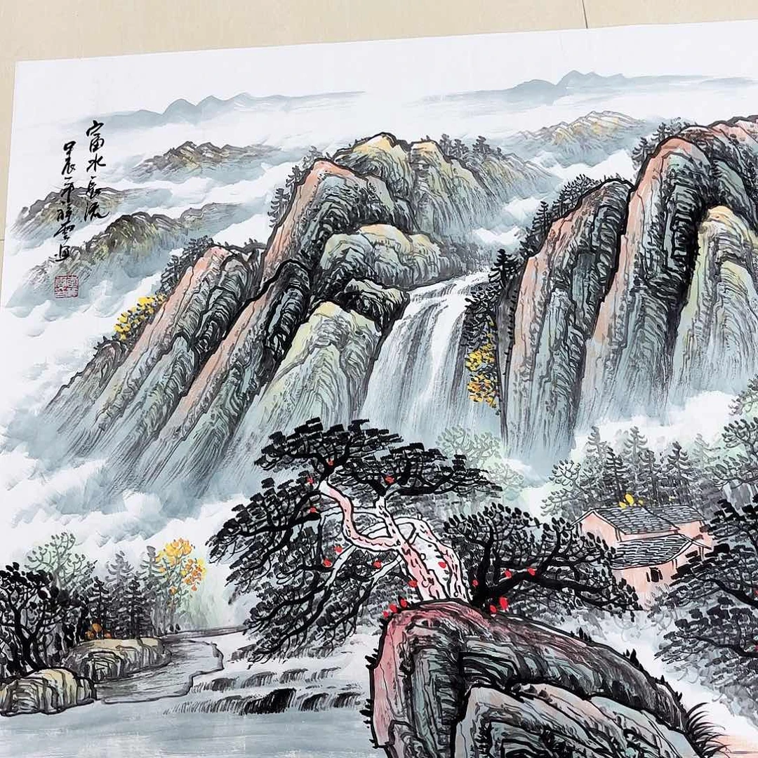 国画国画作品展，国画作品