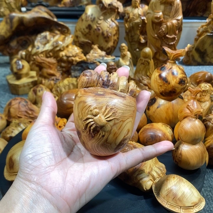 木崖柏工艺品手把