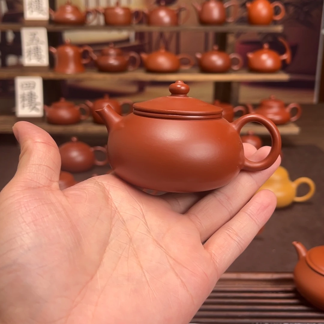 （****茶壶紫砂精工寒江