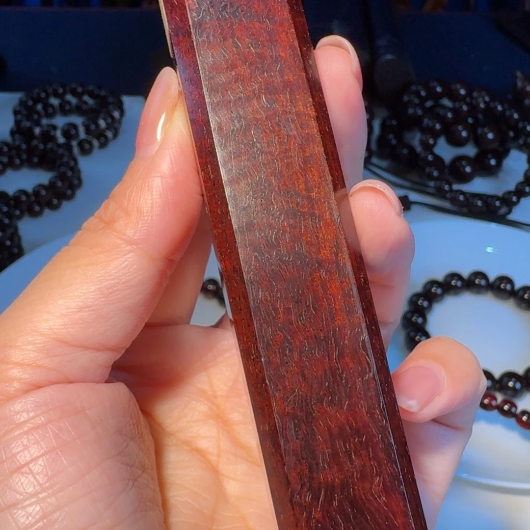 山***歌手串/手链小叶紫檀精挑高品质日本三味线琴尾杆水波s纹
