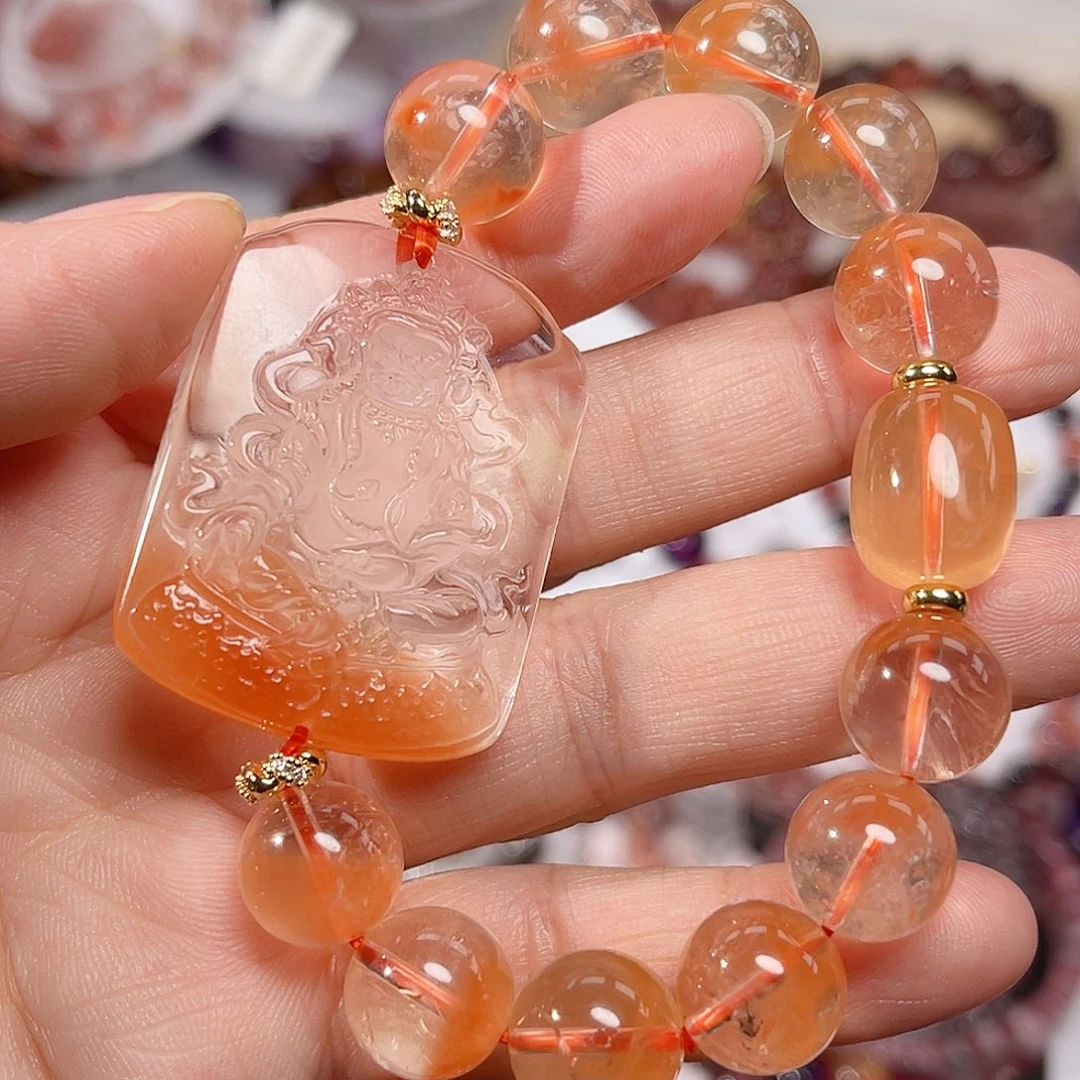 水晶颈饰未镶嵌订制