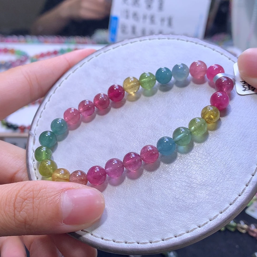 【闪购商品】手链未镶嵌碧玺7.3mm