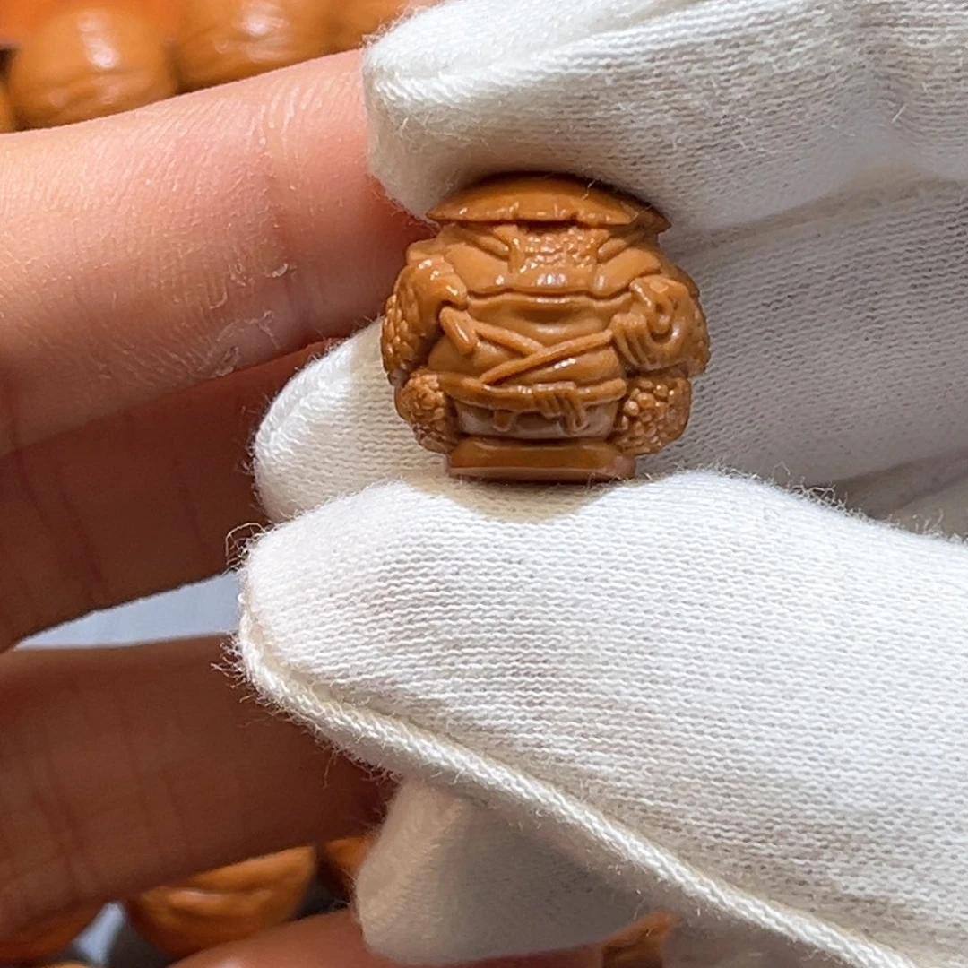 猴头核桃手串金蝉背鲤鱼