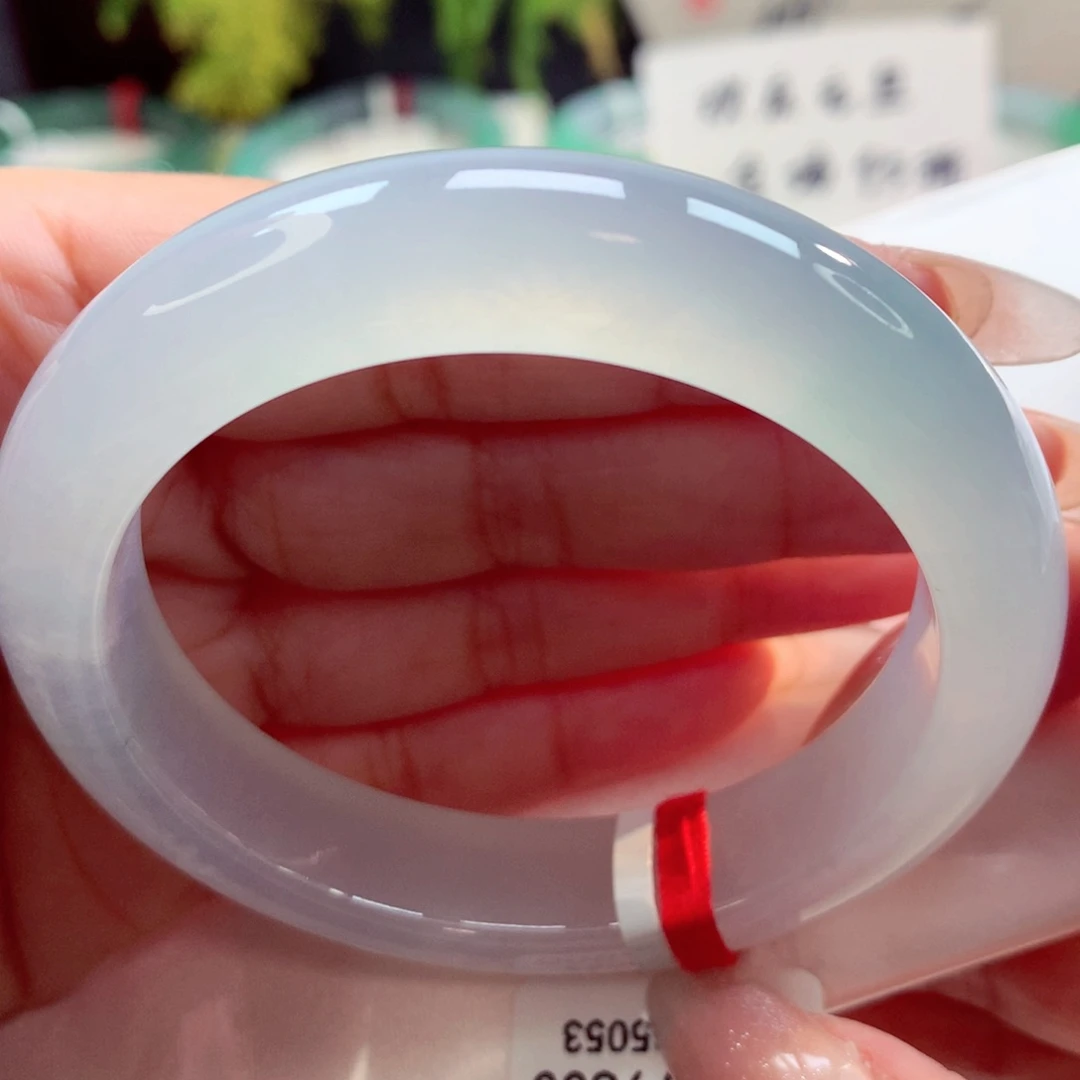 未镶嵌手镯翡翠冰胶起光荔枝冻54正圈（30号）