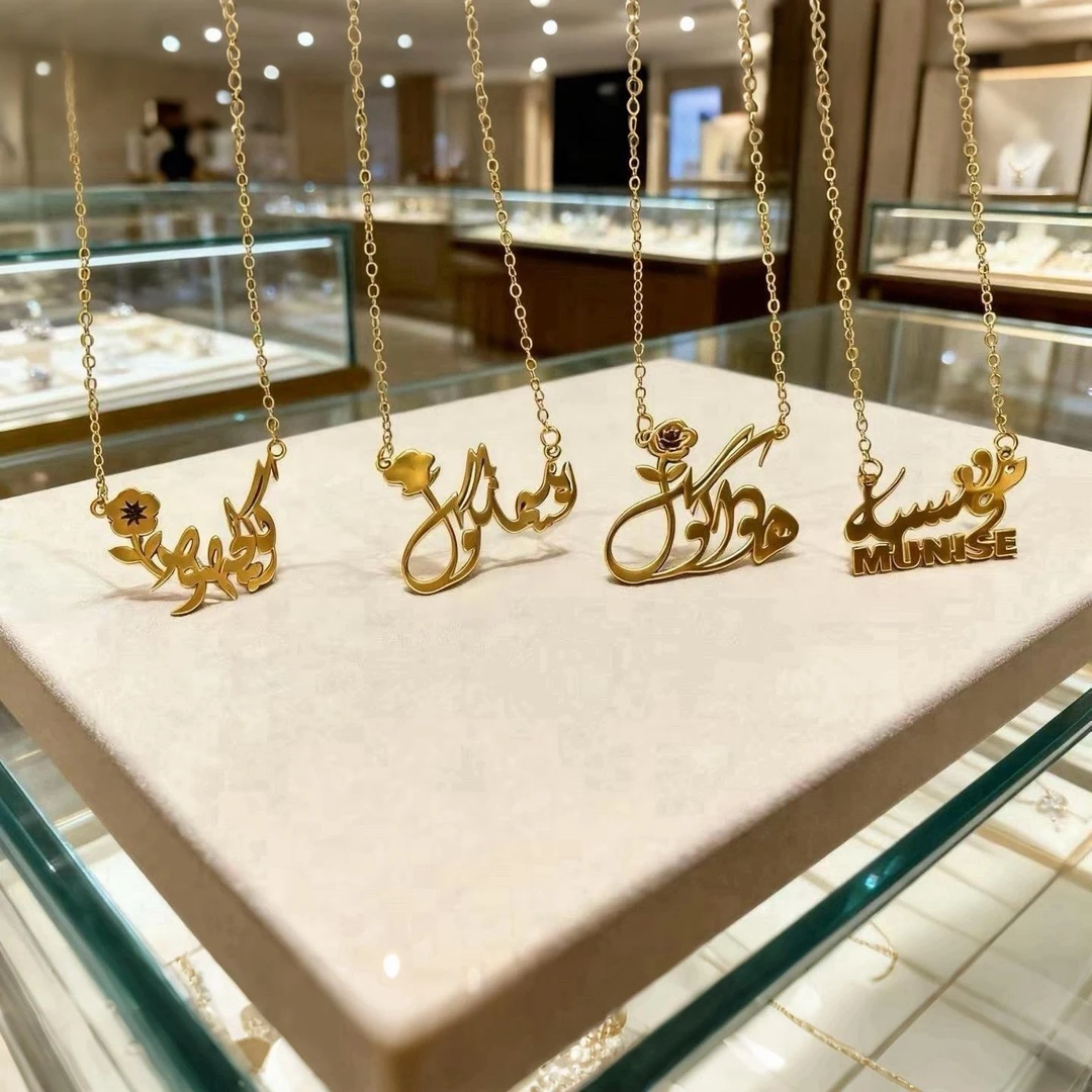 钛钢吊坠 素款通用简约太钢饰品镀毛衣链原创设计