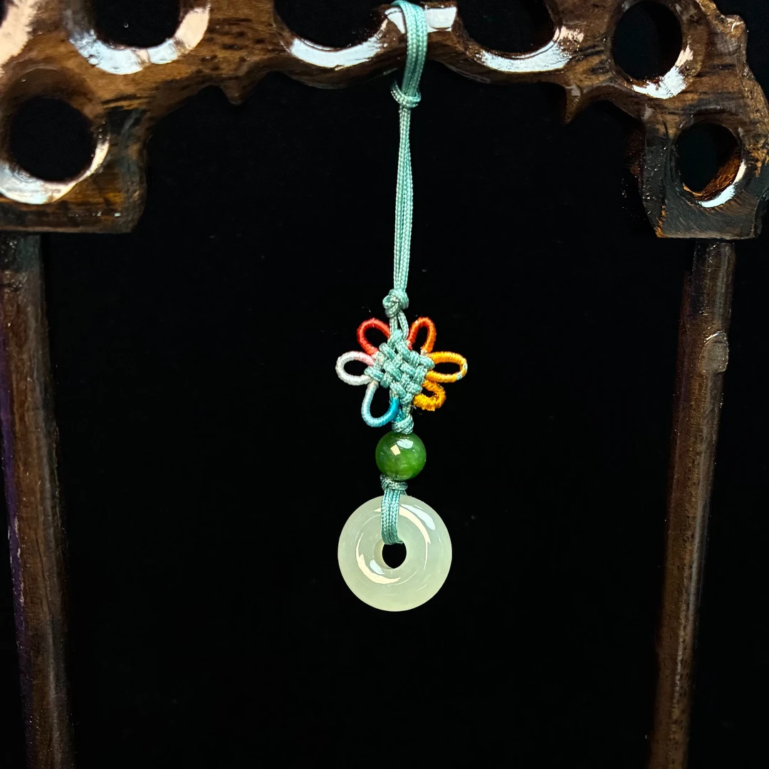 和田玉晴水手机挂【小北质检】ZJH927Z3多样性发一