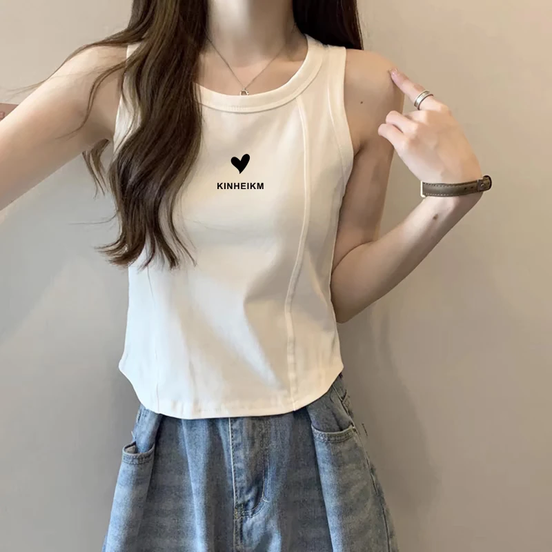 法式别致吊带背心女2025年夏季新款外穿短款无袖鱼骨小众打底上衣