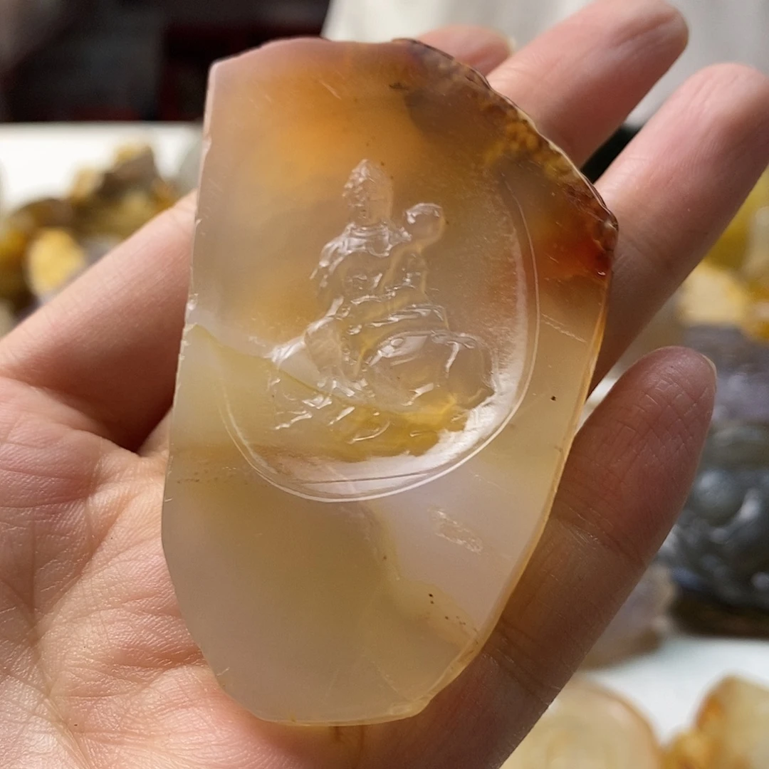 玛瑙/玉髓未镶嵌颈饰