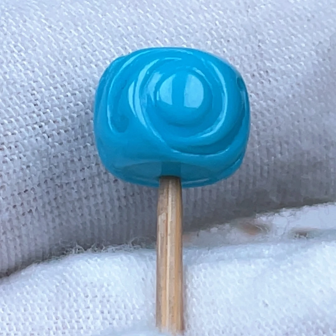 绿松石未镶嵌颈饰10.2mm