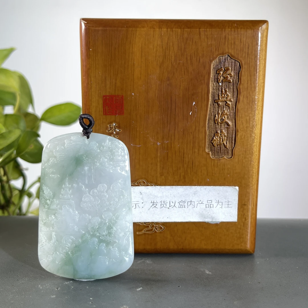 JXA19-555 H天然缅甸翡翠A货