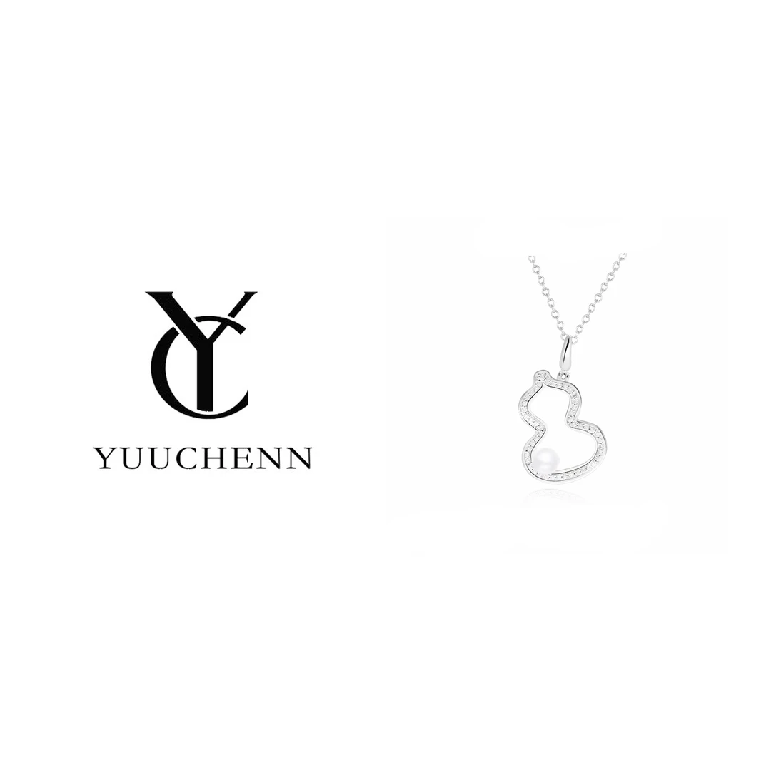 坠链均925银莫桑石 YUUCHENN【Wulu系列】 镀K金个性轻奢女士项链