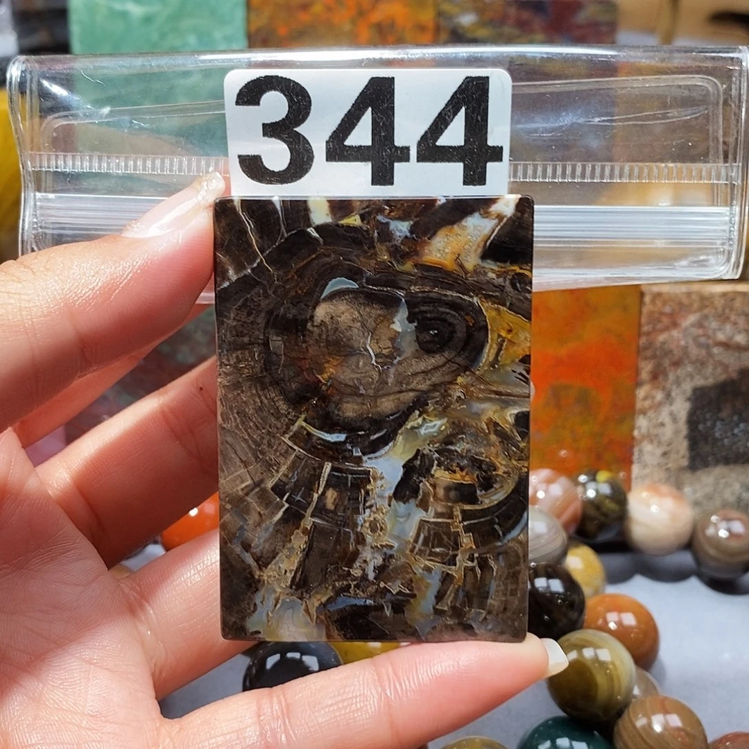 硅化玉未镶嵌天然北票硅化玉吊坠