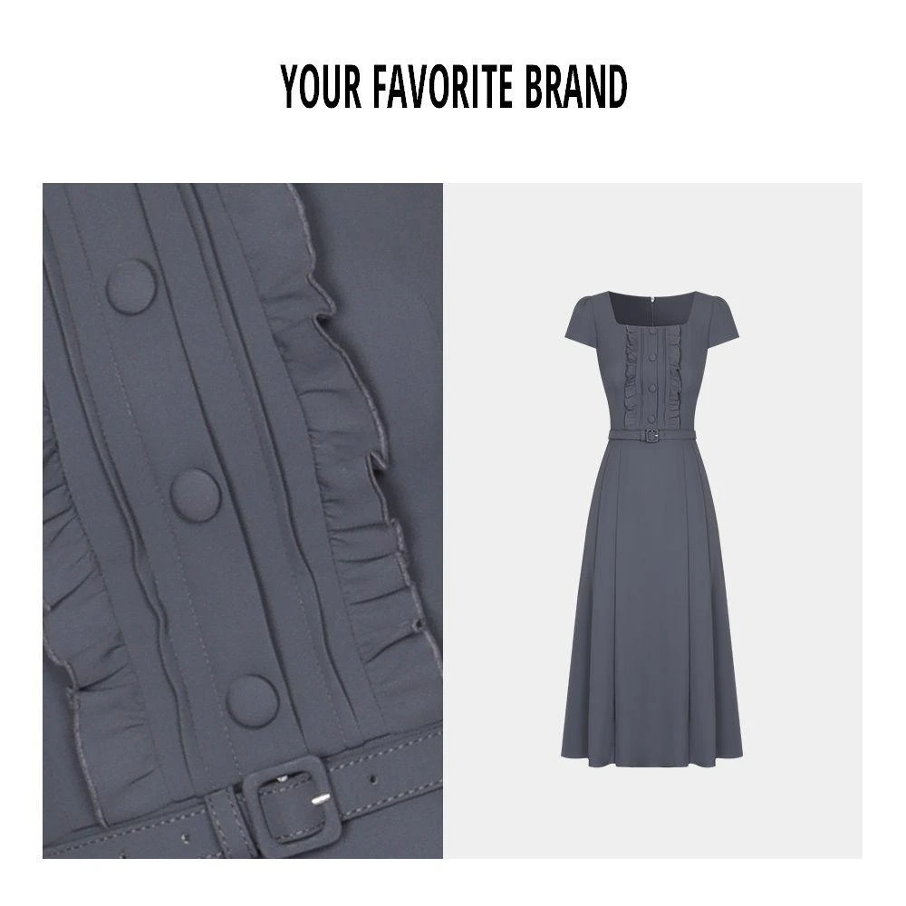 【星尘灰梦】新款上新连衣裙G25243318