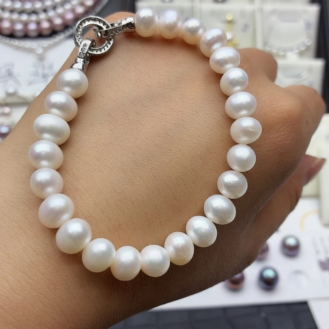 无非金属珍珠手链