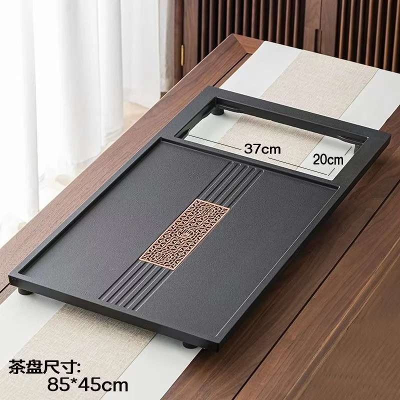 办公茶盘家用茶盘可一体烧水茶盘带过滤下水直排茶盘