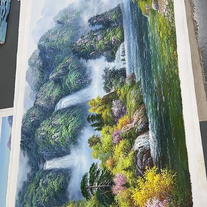 油画好仔仔细细好影子