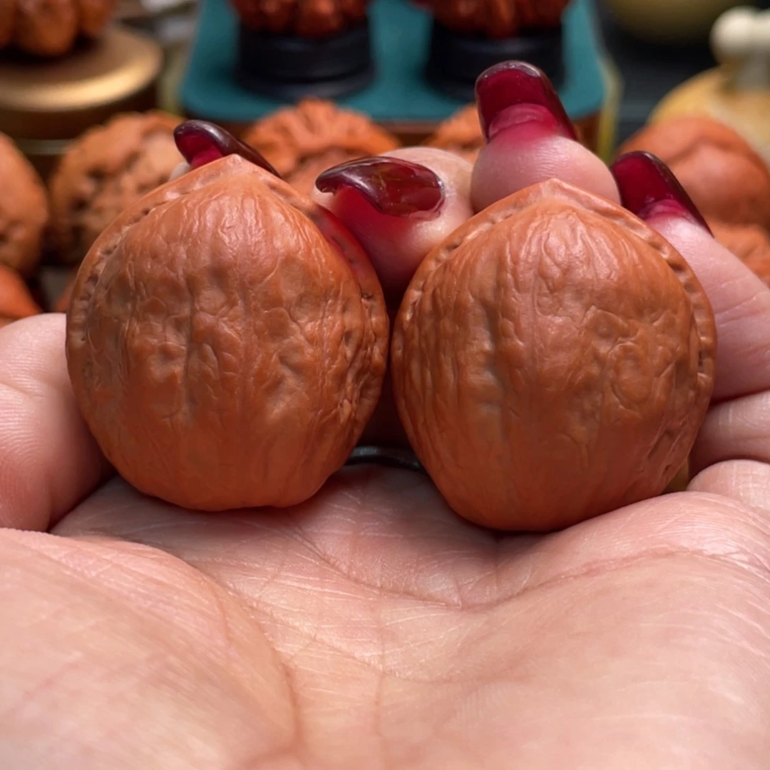 把件文玩核桃寿桃