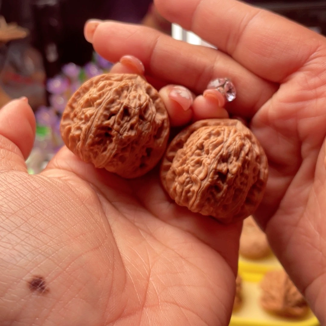 【闪购商品】文玩核桃把件昕**念白狮子35