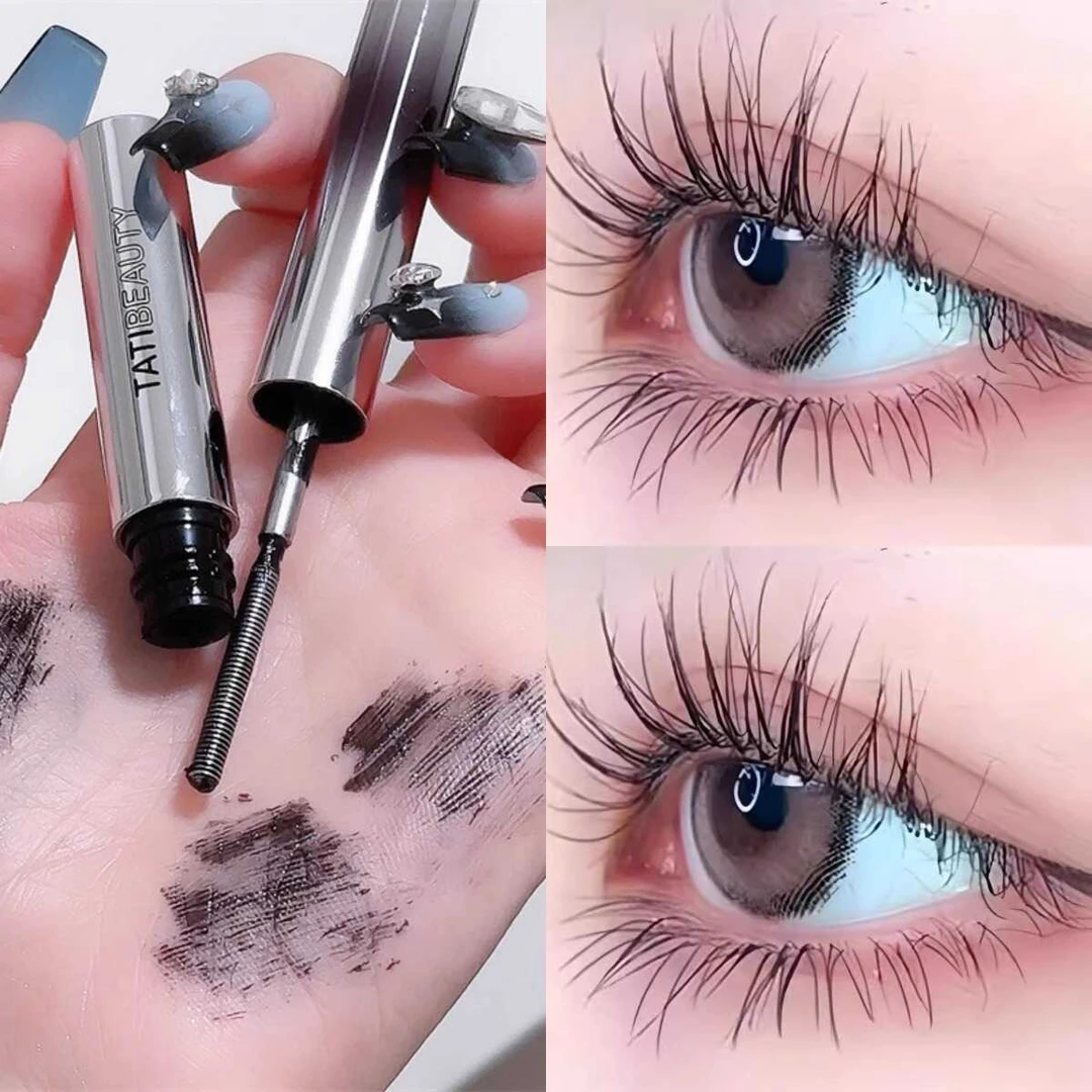 李佳奇防汗小钢棒太阳花棕色睫毛膏纤长卷翘防水根根分明不晕染女