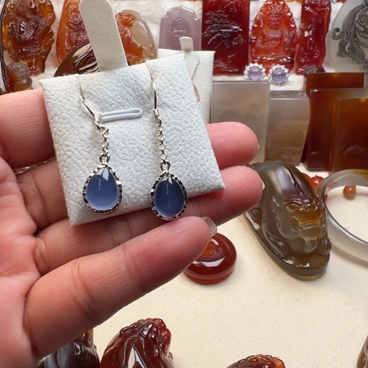 玛瑙/玉髓手链未镶嵌碧**莲