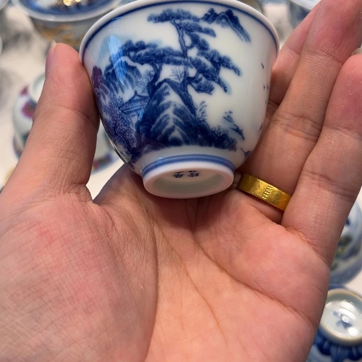 景德镇陶瓷杯子的