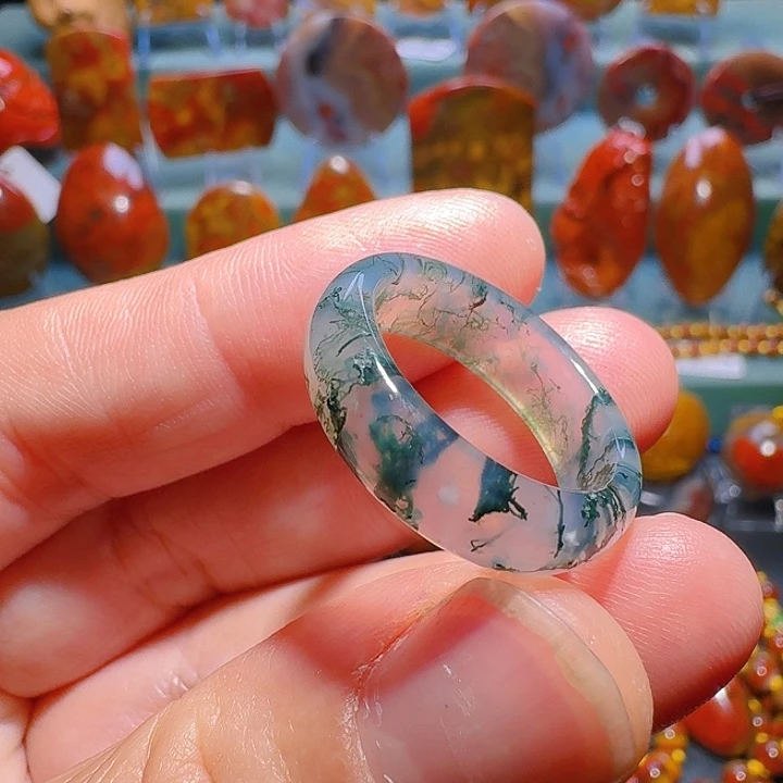 未镶嵌玛瑙/玉髓珠宝半成品
