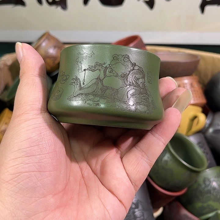 茶杯紫砂全手工紫砂主人杯
