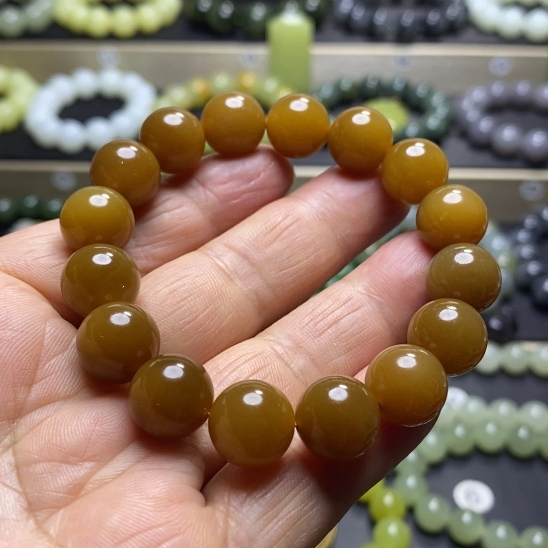 和田玉手串未镶嵌