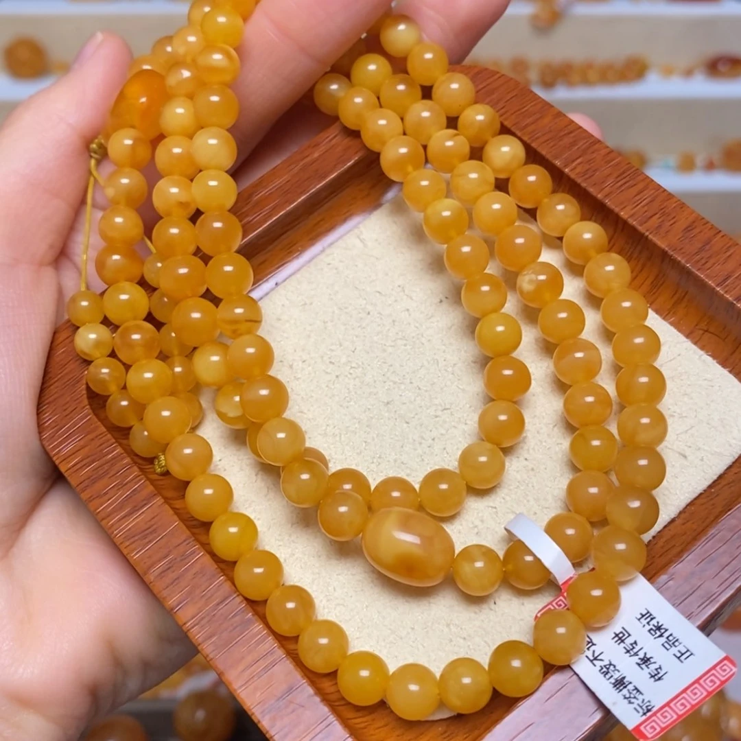【闪购商品】未镶嵌颈饰蜜蜡项链