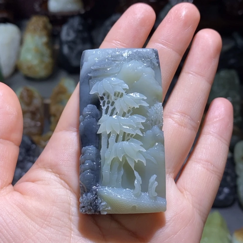 【闪购商品】和田玉未镶嵌挂件定制