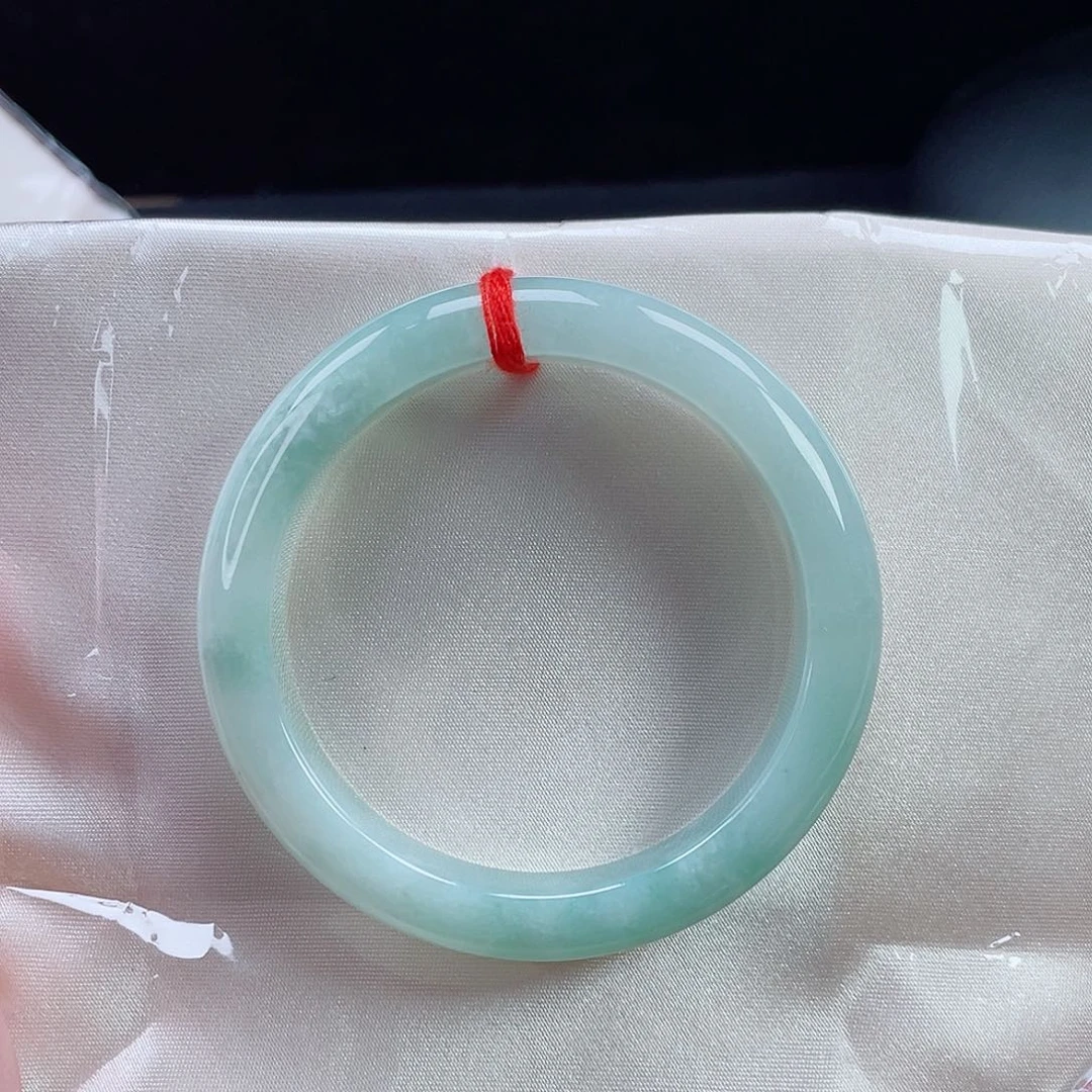 翡翠未镶嵌手镯手镯55.5