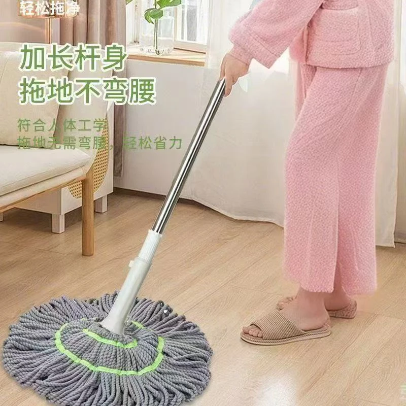 自拧水大号拖把家用湿两用平板拖布吸水伸缩拖木地板瓷砖拖地神器