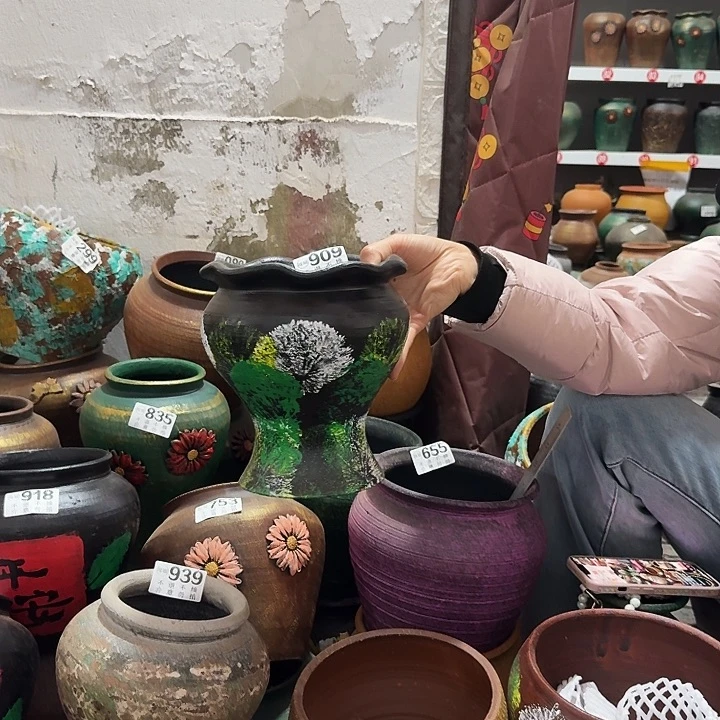 彩绘花边909高度19口径18