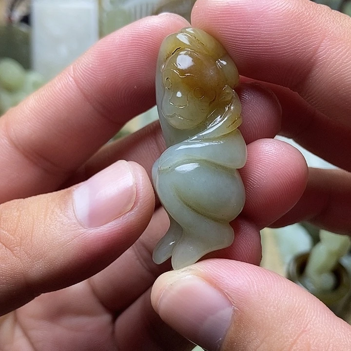 未镶嵌和田玉挂件