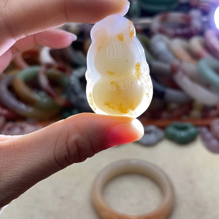 石英质玉圈口58未镶嵌