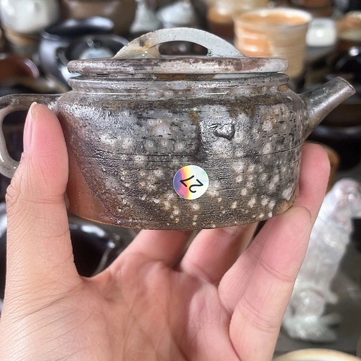 柴烧开窑窑宝汗瓦