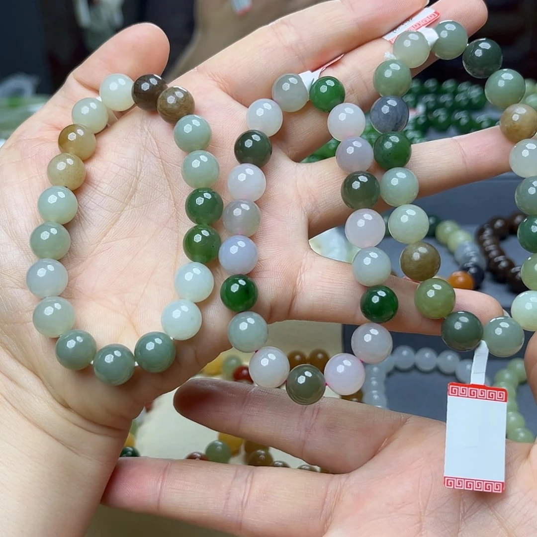 和田玉手链未镶嵌多样性发货拍一发一