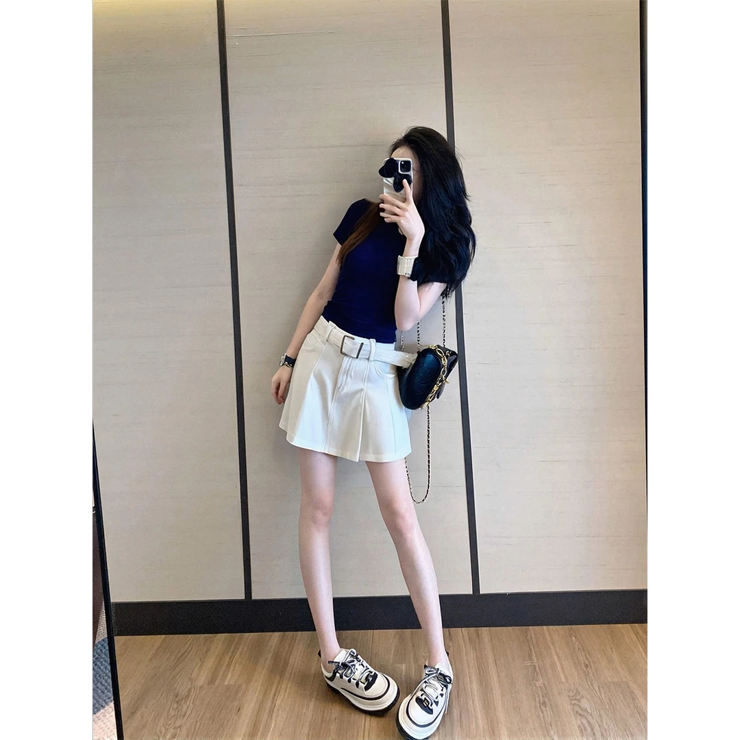 2025超火夏装一整套装女夏巨好看的夏日松弛感通勤休闲裙子两件套