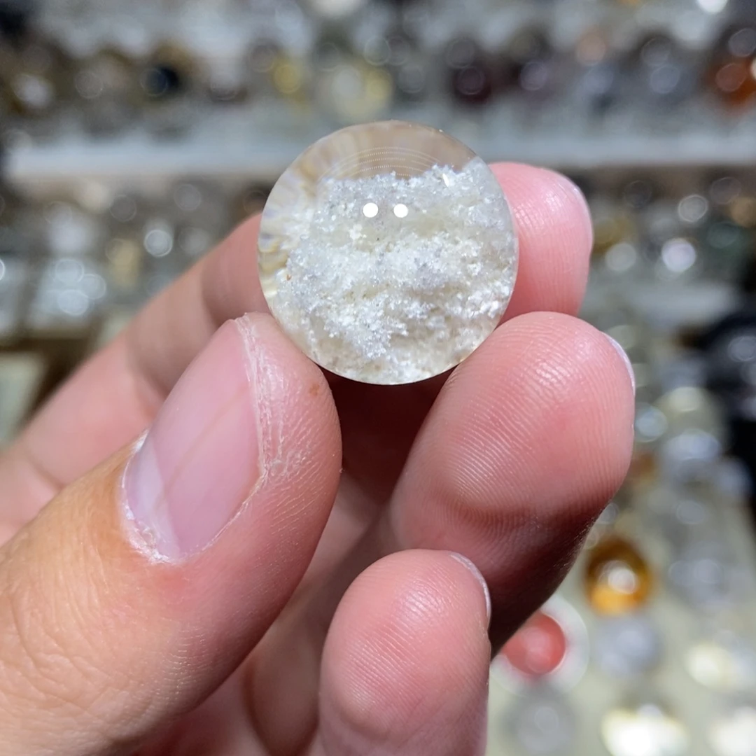 珠宝半成品水晶未镶嵌18.3m